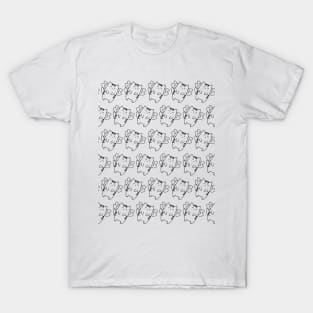 Pattren Cat T-Shirt